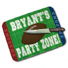 Football Party Zone Personalized Cutting Board